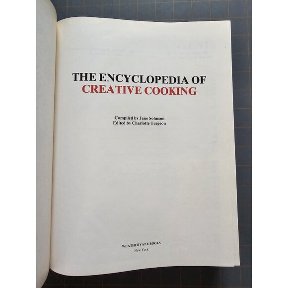 Encyclopedia Creative Cooking Charlotte Turgeon 1982 | 2000 Recipes Vtg Cookbook - Picture 10 of 16